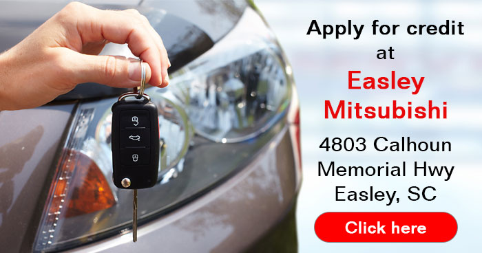 apply for a car loan at Easley Mitsubishi