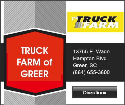 Truck Farm Greer map