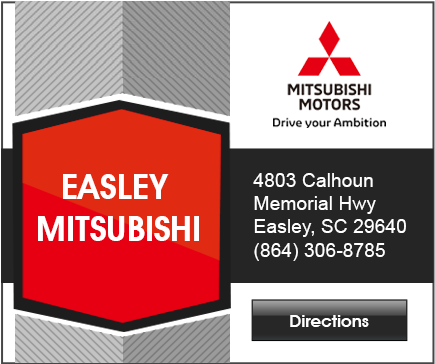 Easley Mitsubishi map