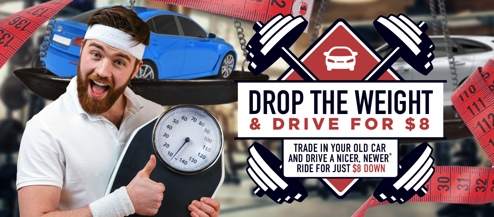 Drop the Weight at Gilstrap Family Dealership!
