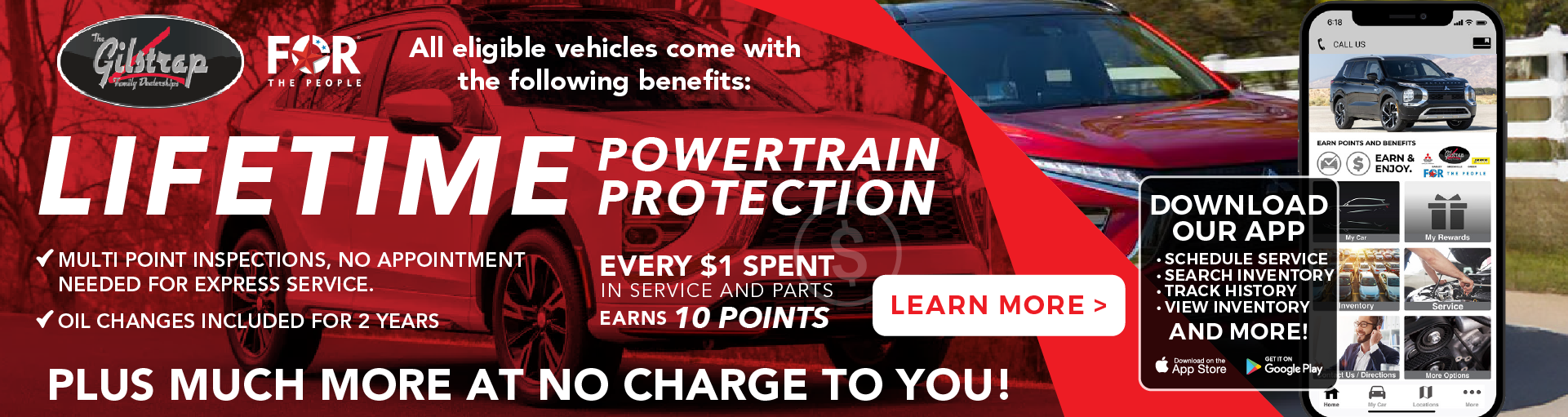 Lifetime Powertrain Protection